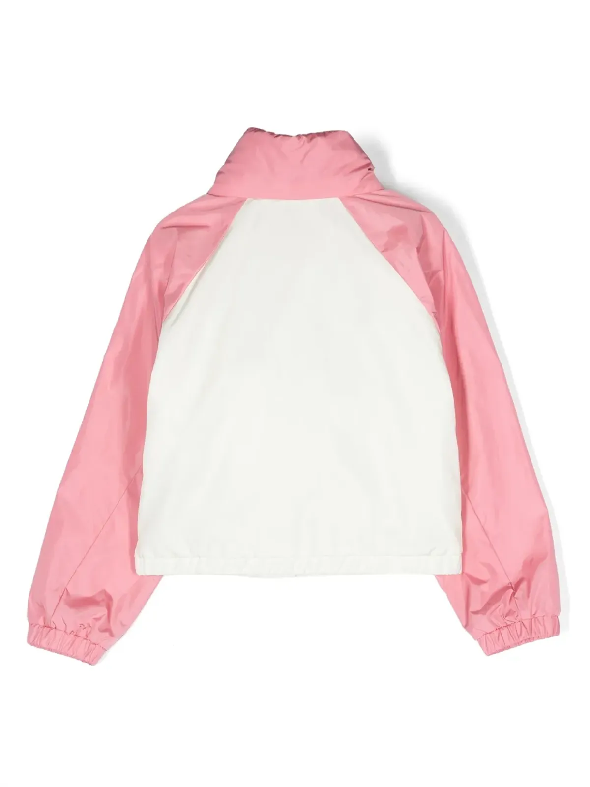 Moncler Enfant カラーブロック ジップアップ ボンバー ジャケット - 画像2
