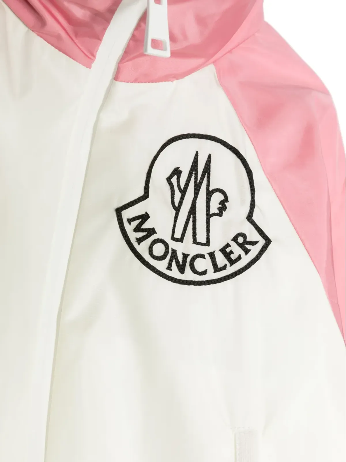 Moncler Enfant カラーブロック ジップアップ ボンバー ジャケット - 画像3