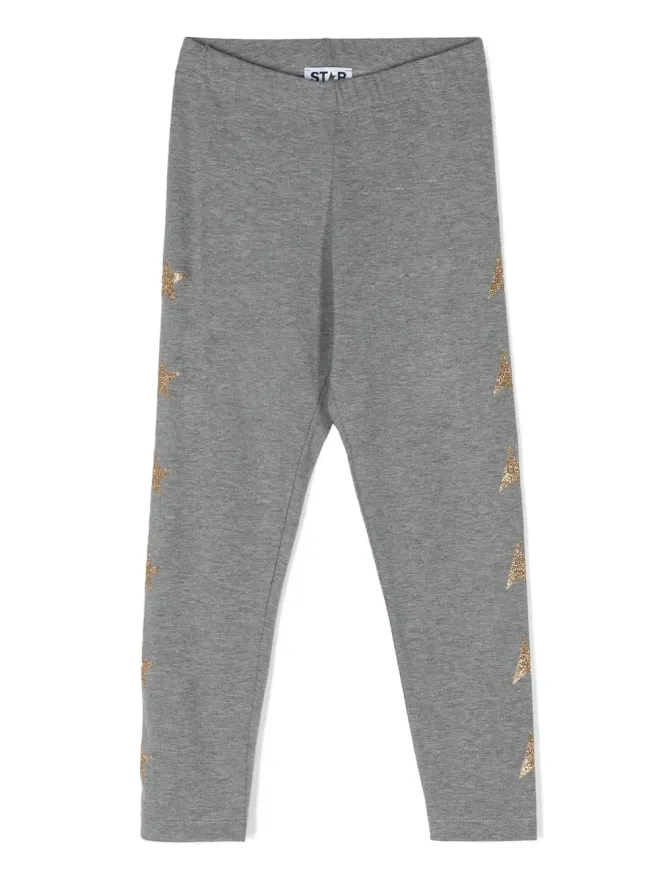 Golden Goose Kids Golden Goose Kids グリッター星パッチ レギンスの商品画像