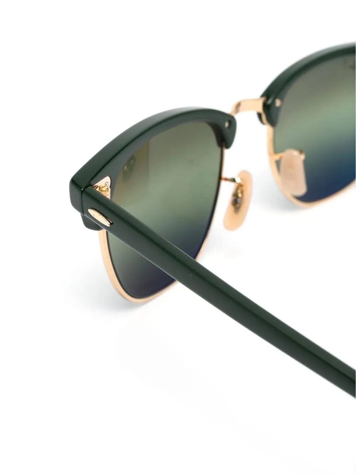 Ray-Ban ティンテッド・ストレートアーム・サングラス（グリーン） - 画像3
