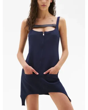 Courrèges カットアウトジップアップドレス - サムネイル5