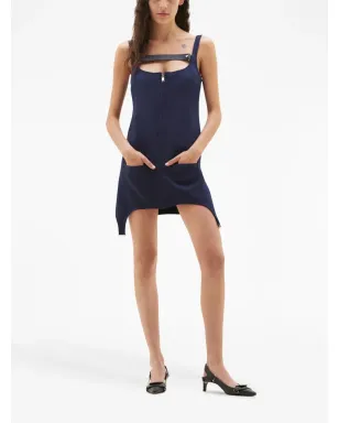 Courrèges カットアウトジップアップドレス - サムネイル2