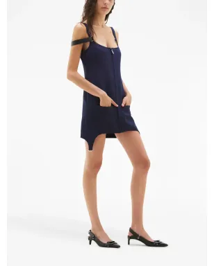 Courrèges カットアウトジップアップドレス - サムネイル3