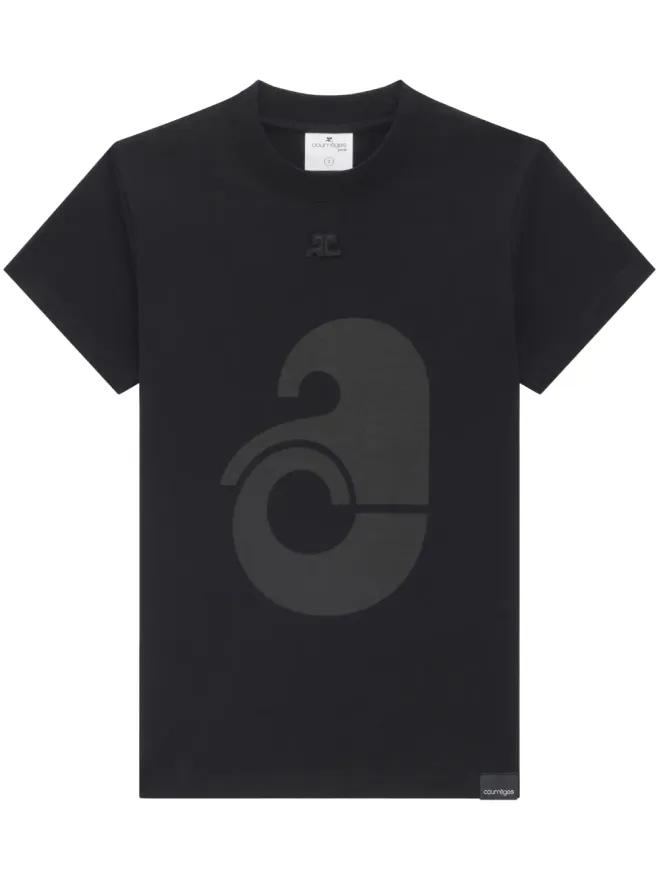 Courrèges Courrèges 半袖コットンTシャツの商品画像