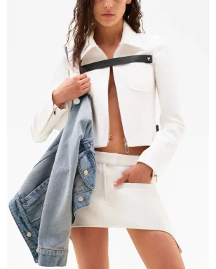 Courrèges アシンメトリック ミニスカート - サムネイル3