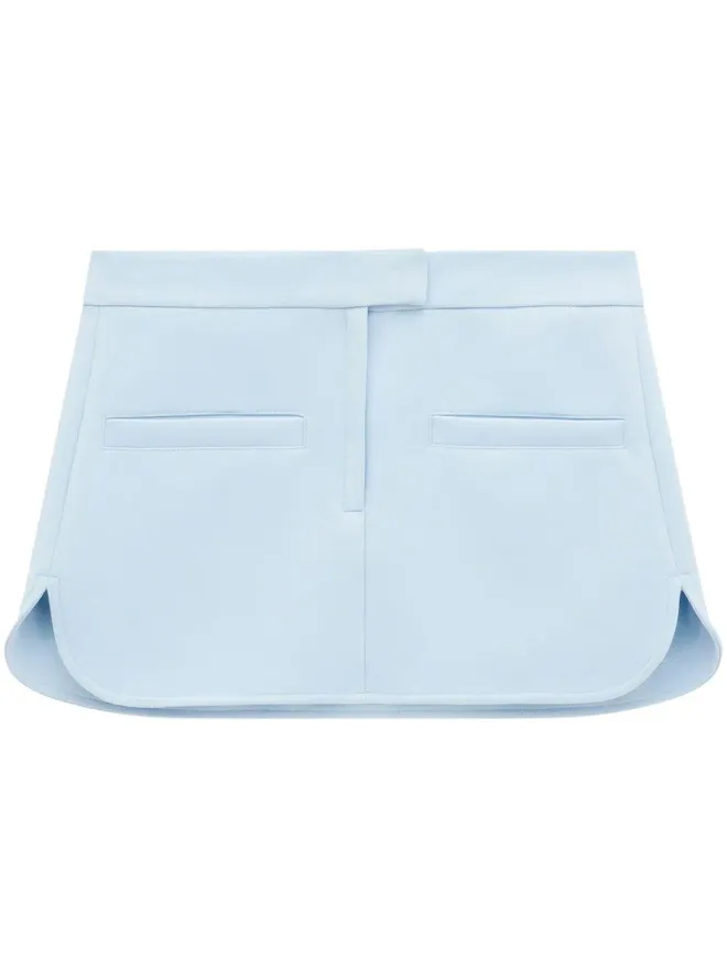 Courrèges Courrèges カーブドツイルミニスカートの商品画像