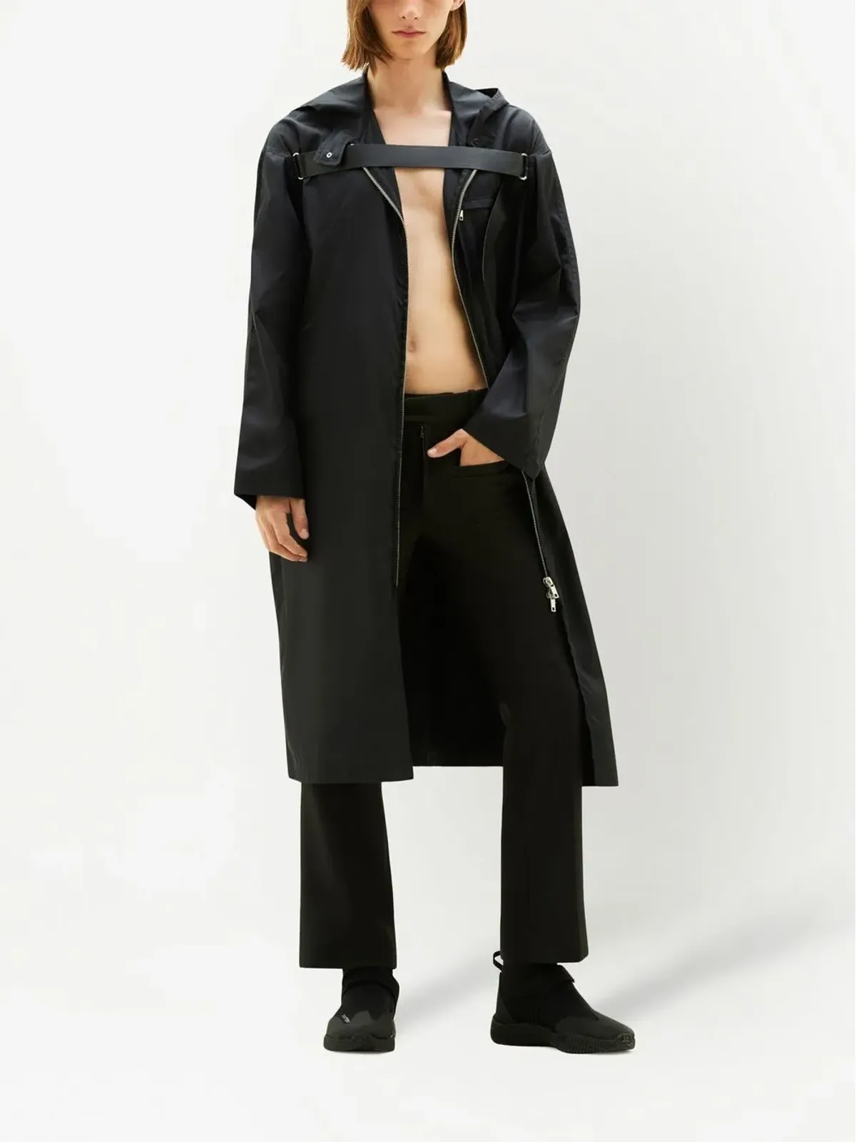 Courrèges ジップアップフード付きパーカ - 画像2