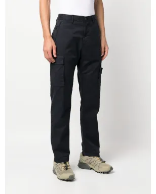 Stone Island ロゴパッチ付きストレートレッグパンツ - サムネイル3