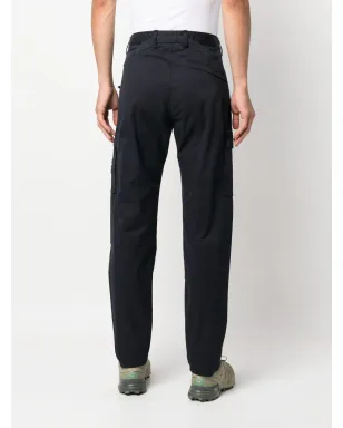 Stone Island ロゴパッチ付きストレートレッグパンツ - サムネイル4
