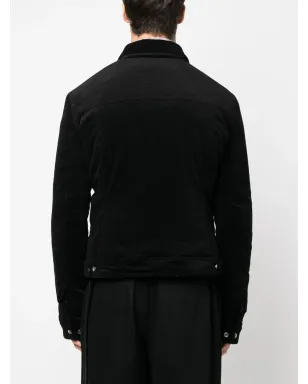 Rick Owens DRKSHDW ボタンダウン コーデュロイ ワーカージャケット - サムネイル4