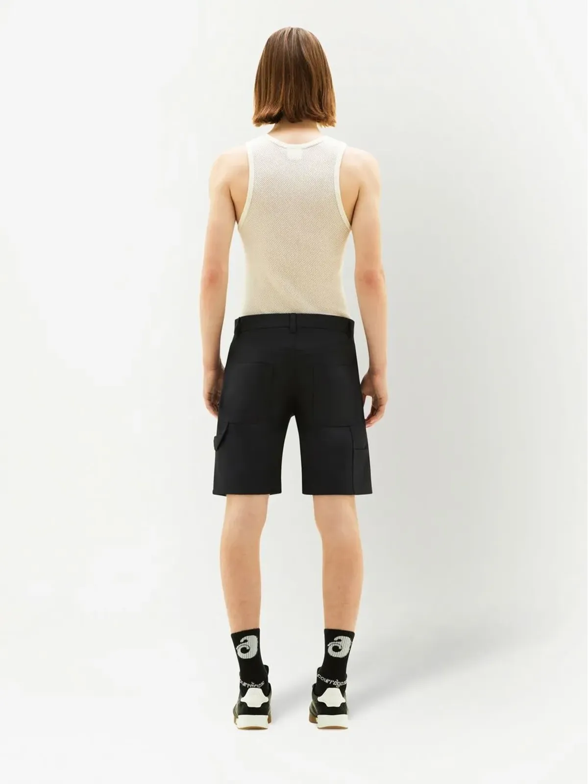 Courrèges ツイル バミューダショーツ - 画像4