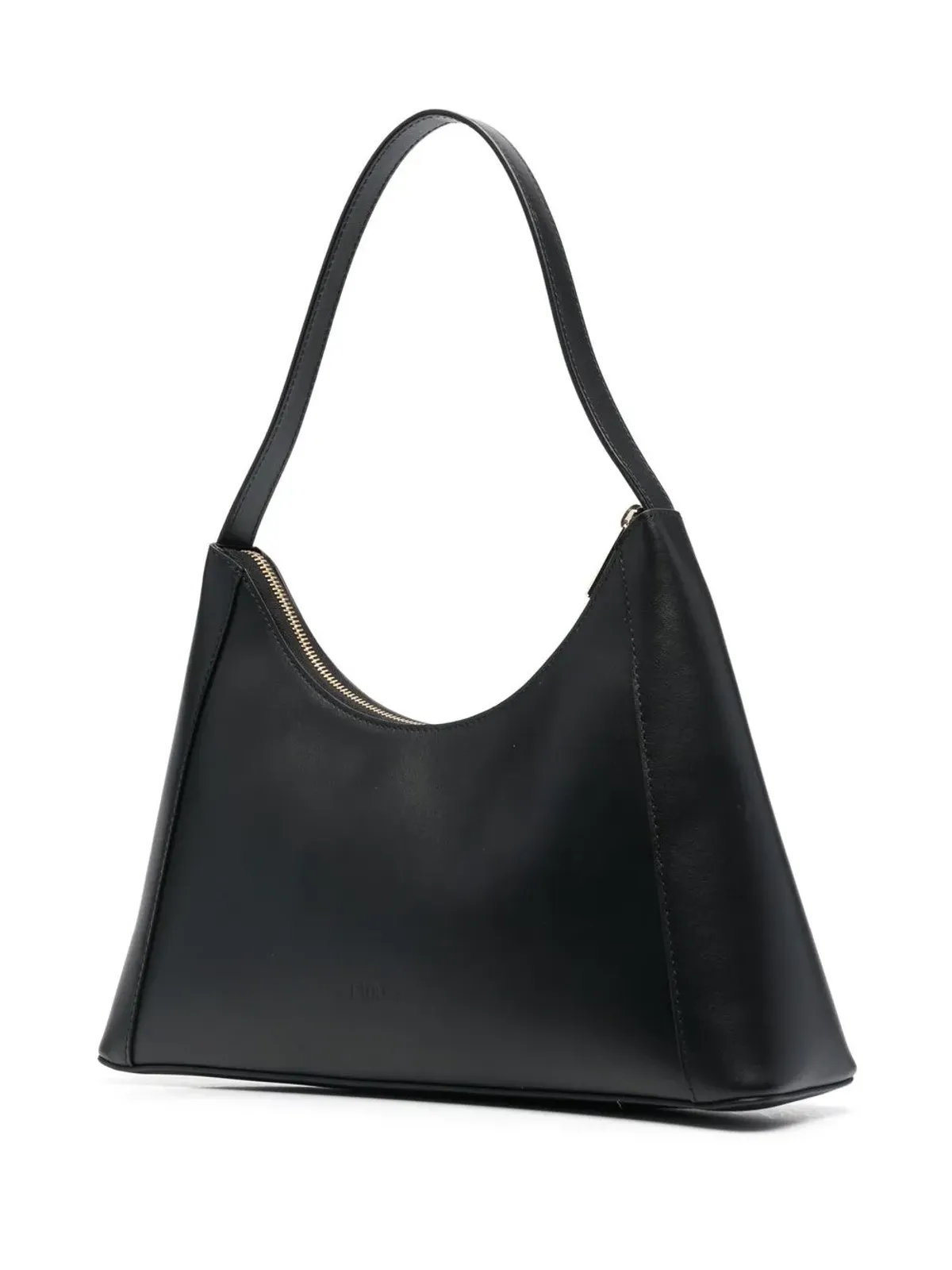 Furla ロゴプレート付きレザーショルダーバッグ - 画像3