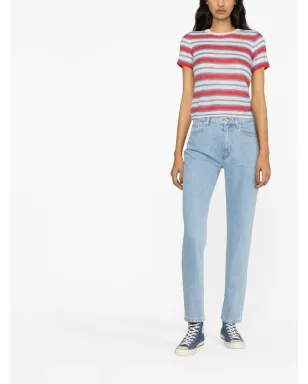 Kenzo Asagao straight-leg jeans - Blue - サムネイル2
