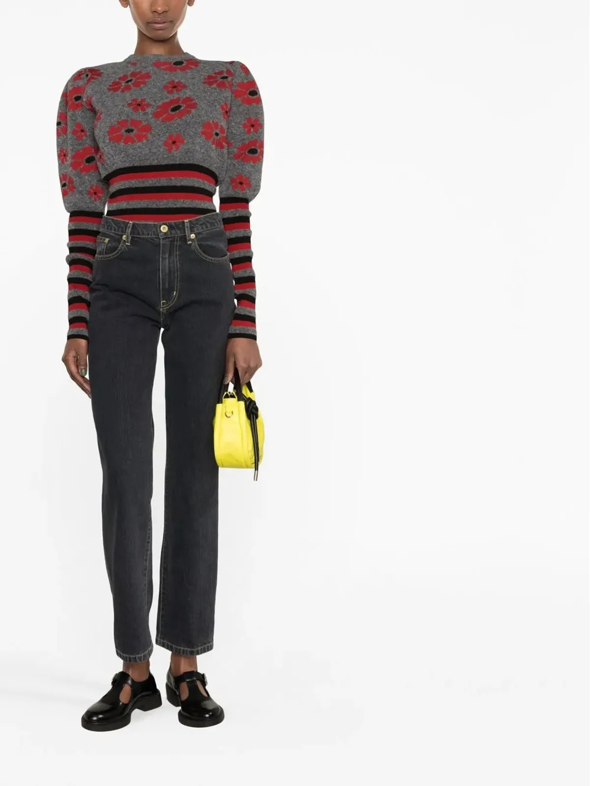 Kenzo ロゴパッチデニムジーンズ - 画像2