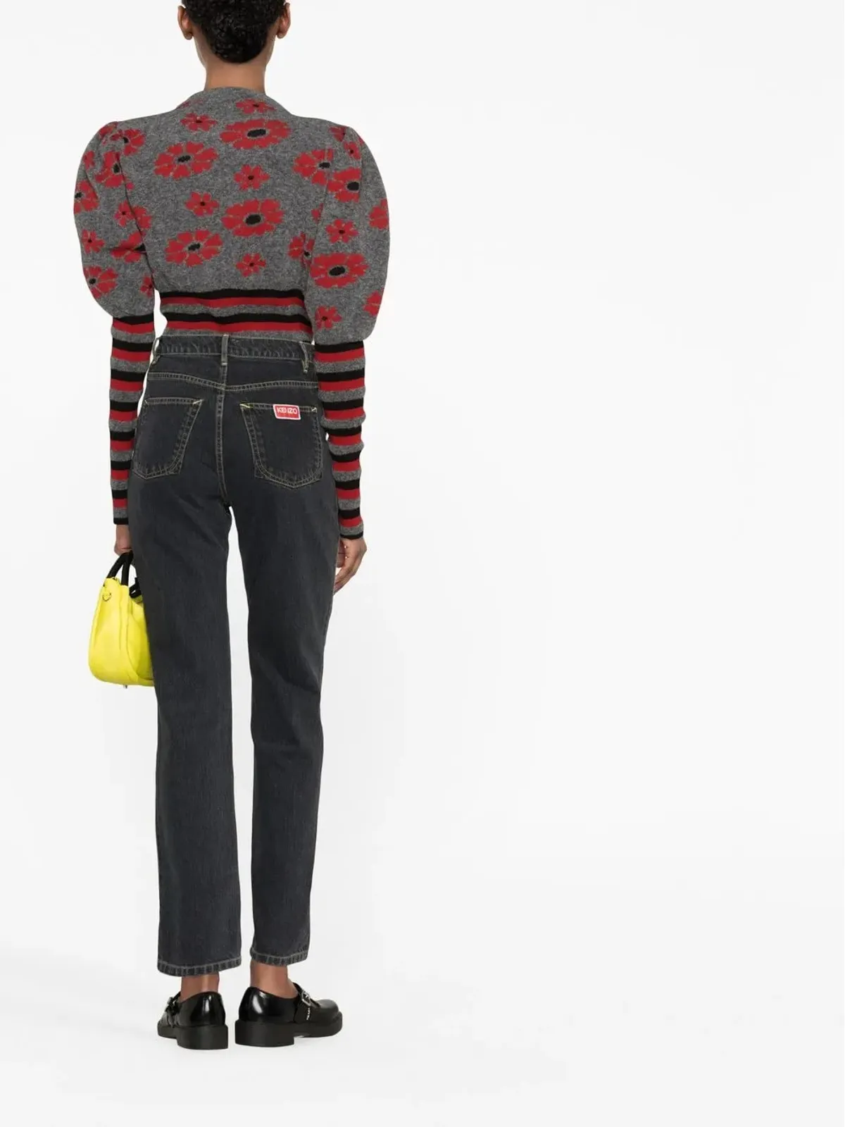 Kenzo ロゴパッチデニムジーンズ - 画像4