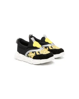 Versace Kids バロッコ メデューサ スリップオンスニーカー - サムネイル1