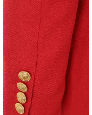 Gucci ピークラペル ダブルブレスト ブレザー - サムネイル5