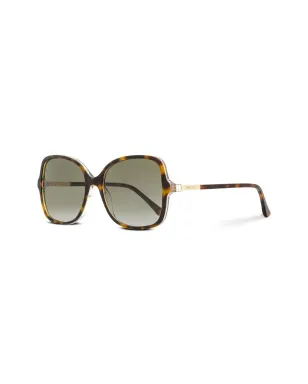 Jimmy Choo Eyewear ジュディ オーバーサイズフレーム サングラス - サムネイル2