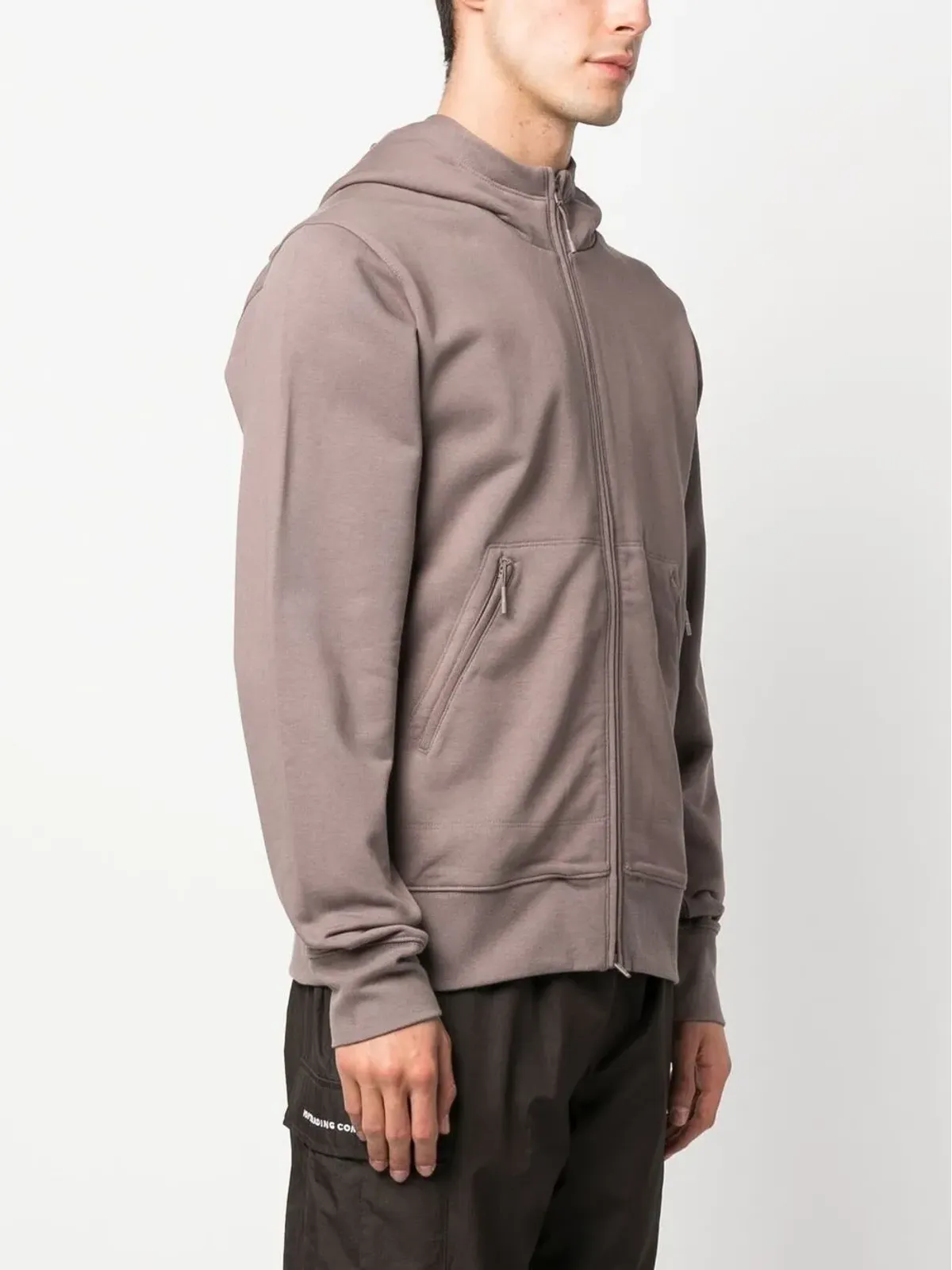 Y-3 ジップアップ コットン フーディー - 画像3