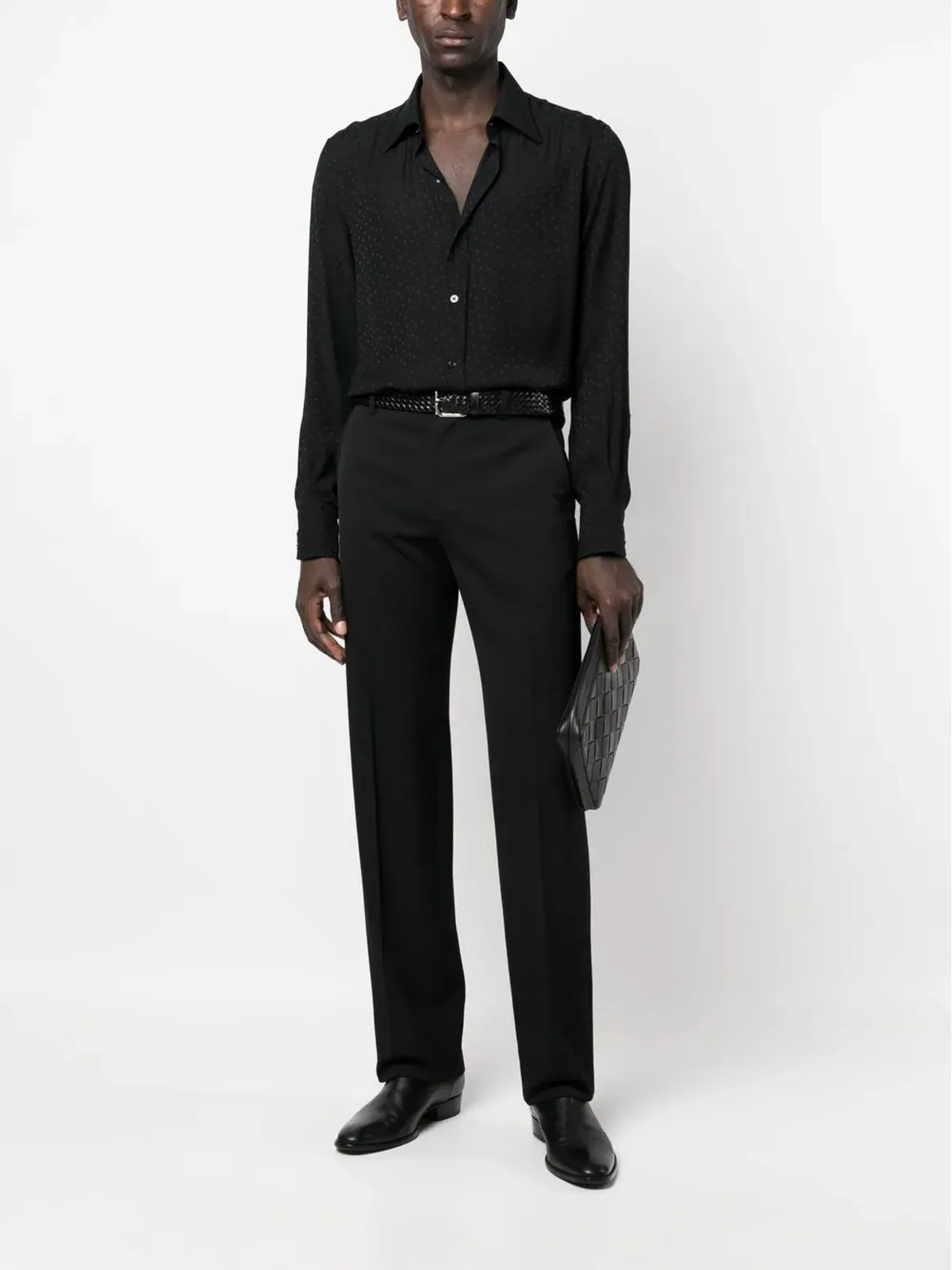 TOM FORD ポルカドット長袖シャツ - 画像2