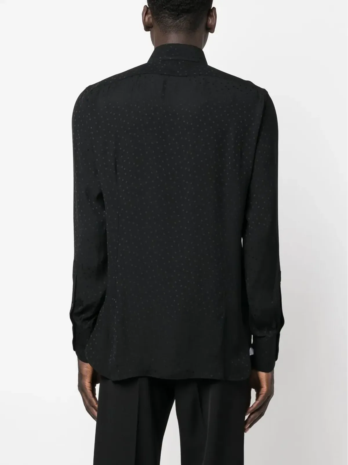 TOM FORD ポルカドット長袖シャツ - 画像4