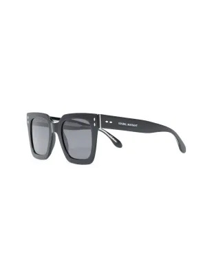 Isabel Marant Eyewear スクエアフレームオーバサイズ サングラス - サムネイル2