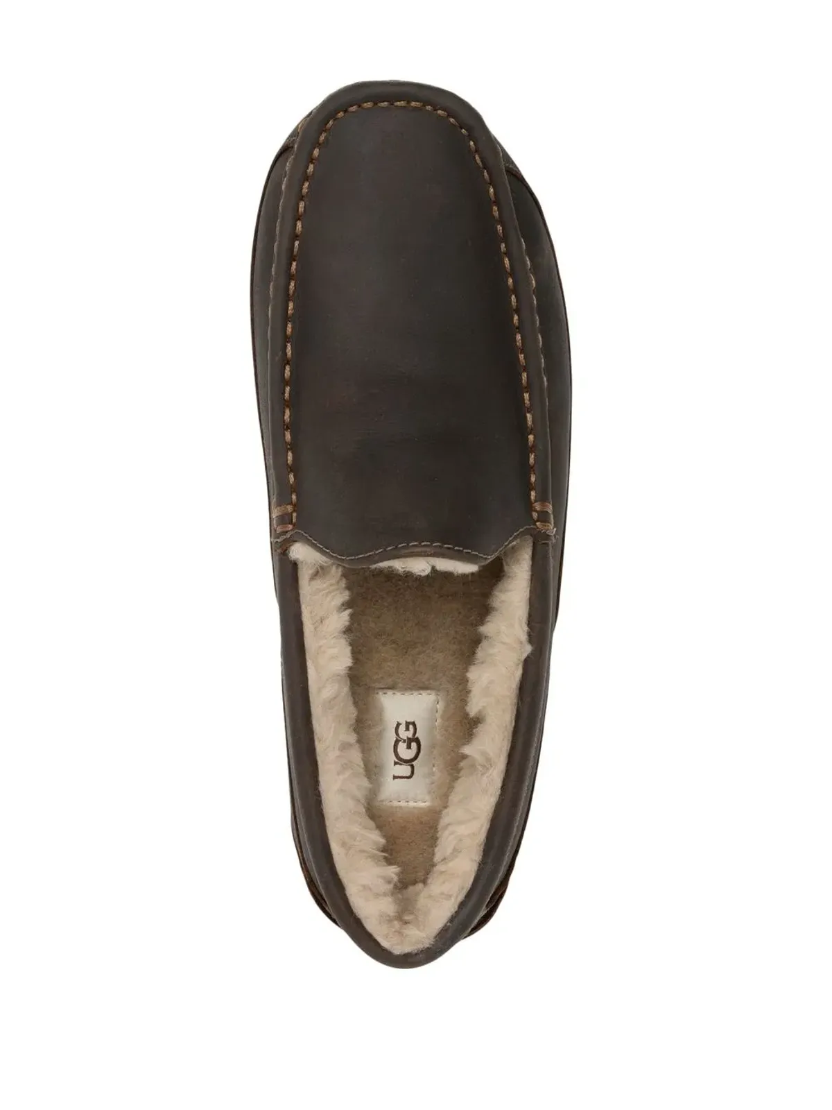 UGG Ascot マットスリッパ ブラウン - 画像4