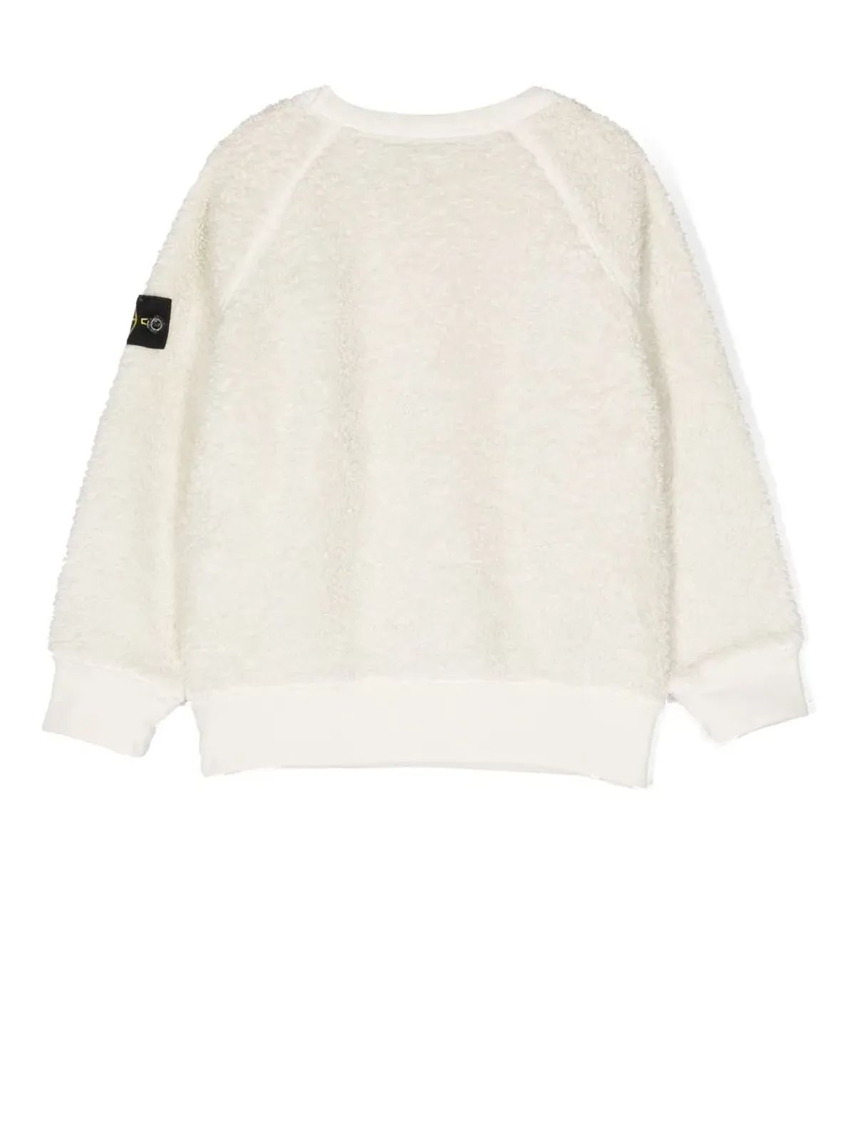 Stone Island Junior コンパスパッチ フリース スウェット - 画像2