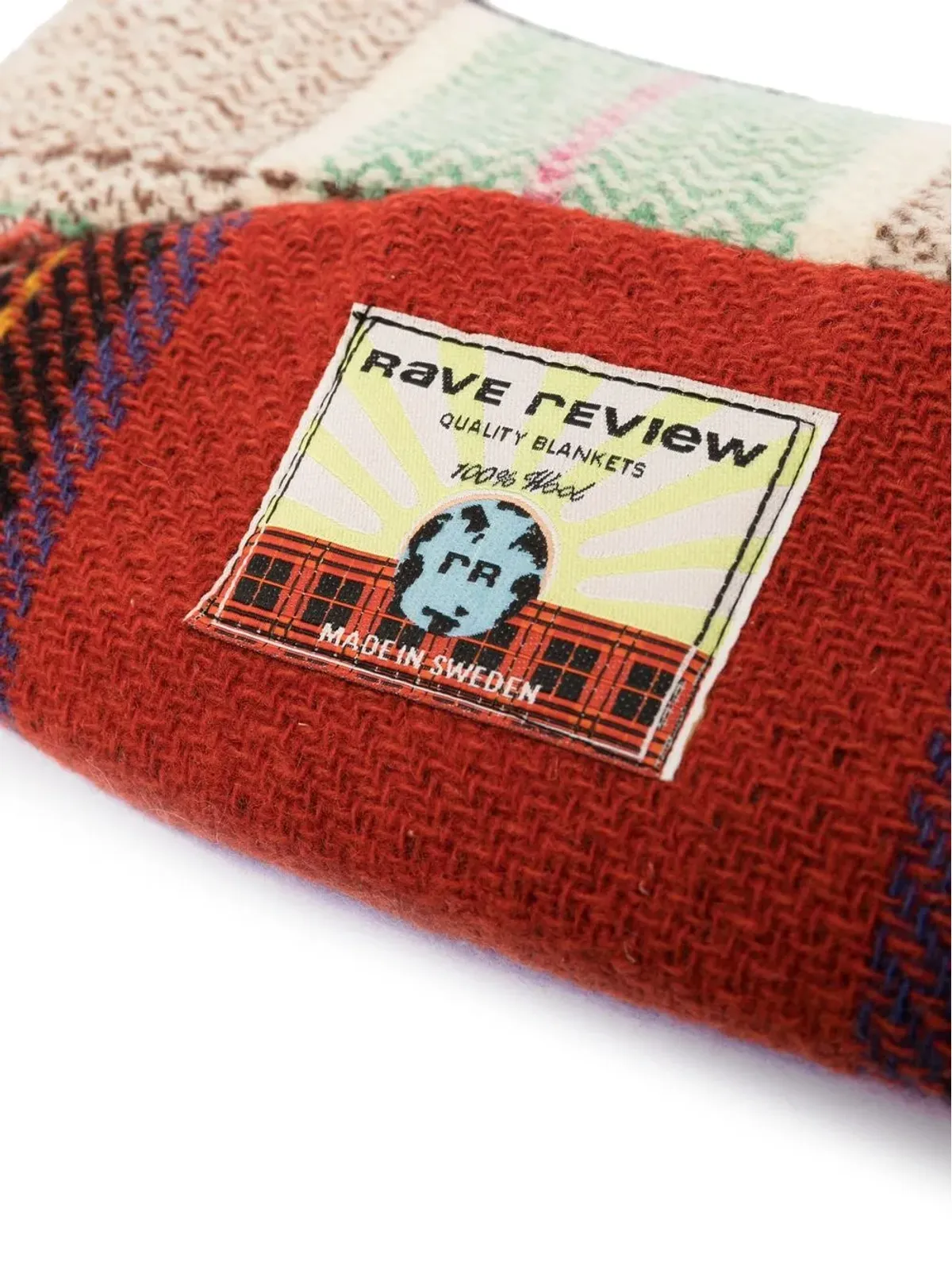 Rave Review タータンチェック ウール ショルダーバッグ - 画像4