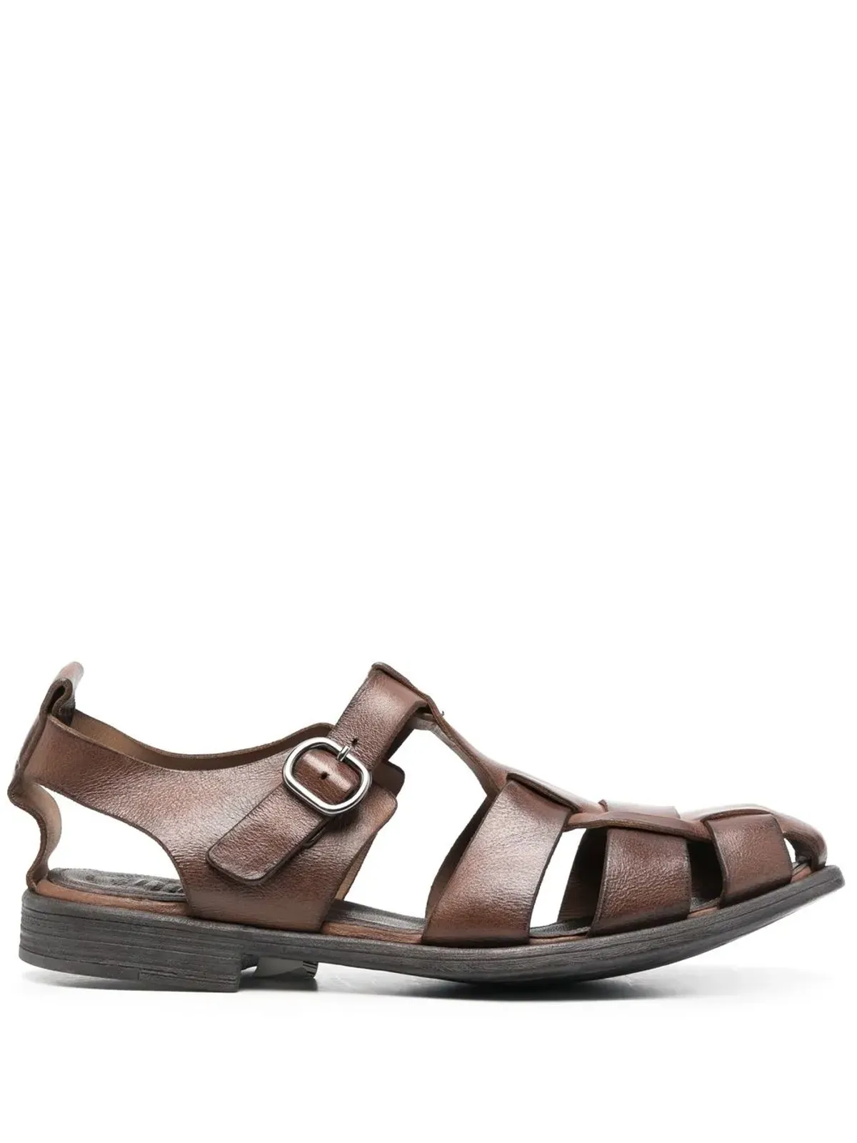 Officine Creative Chronicle caged sandals - Brown - 画像1
