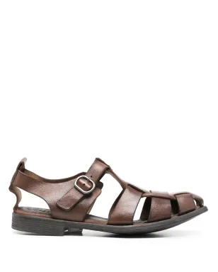 Officine Creative Chronicle caged sandals - Brown - サムネイル1