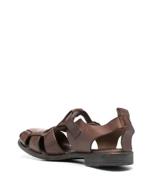 Officine Creative Chronicle caged sandals - Brown - サムネイル3