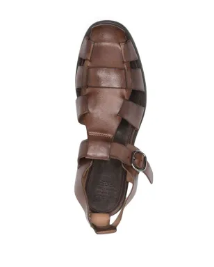 Officine Creative Chronicle caged sandals - Brown - サムネイル4
