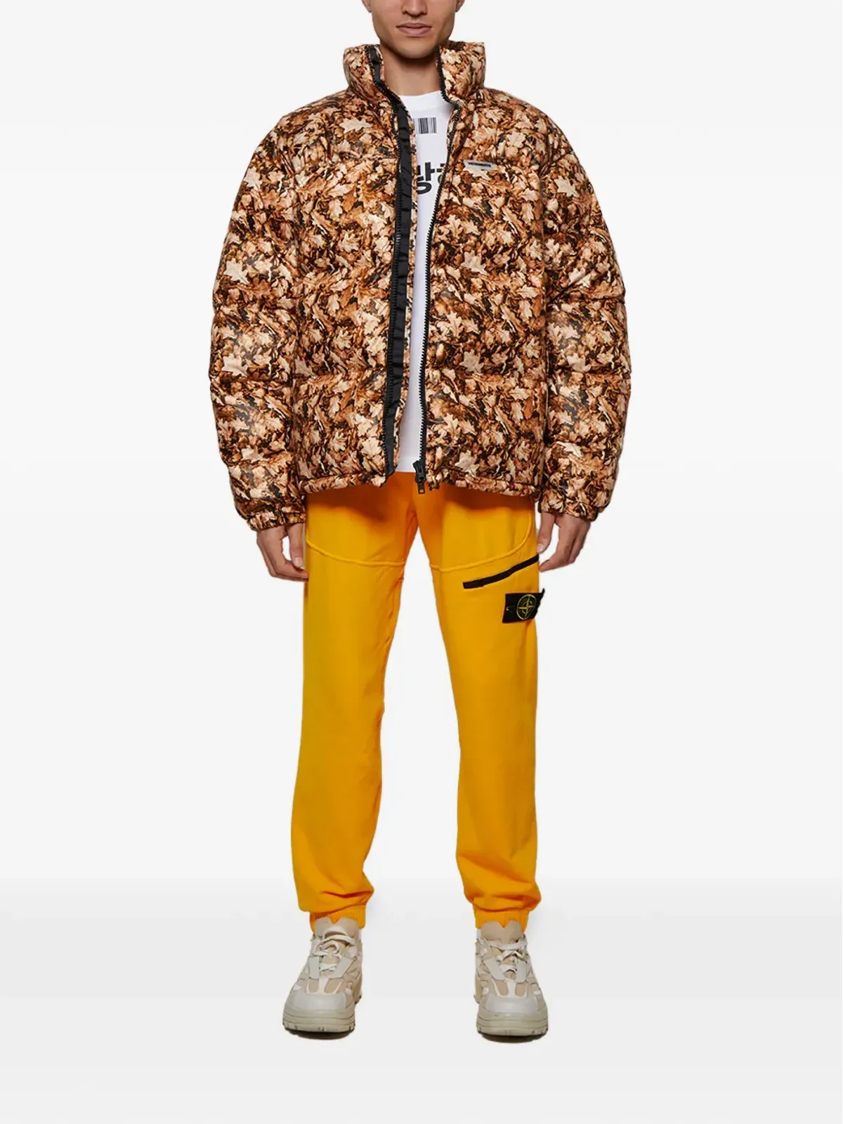 VETEMENTS リーフ柄プリントジャケット - 画像2