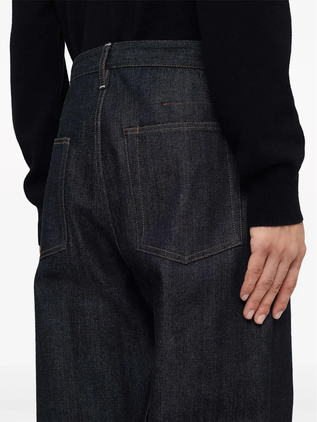 Jil Sander ルーズフィット5ポケットジーンズ - ブルー - 画像5