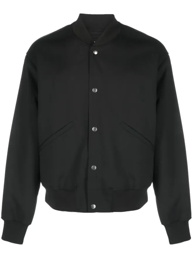 Jil Sander Jil Sander 無地コットンボンバージャケットの商品画像
