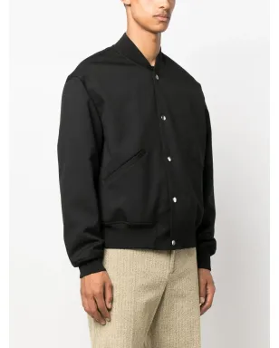 Jil Sander 無地コットンボンバージャケット - サムネイル3