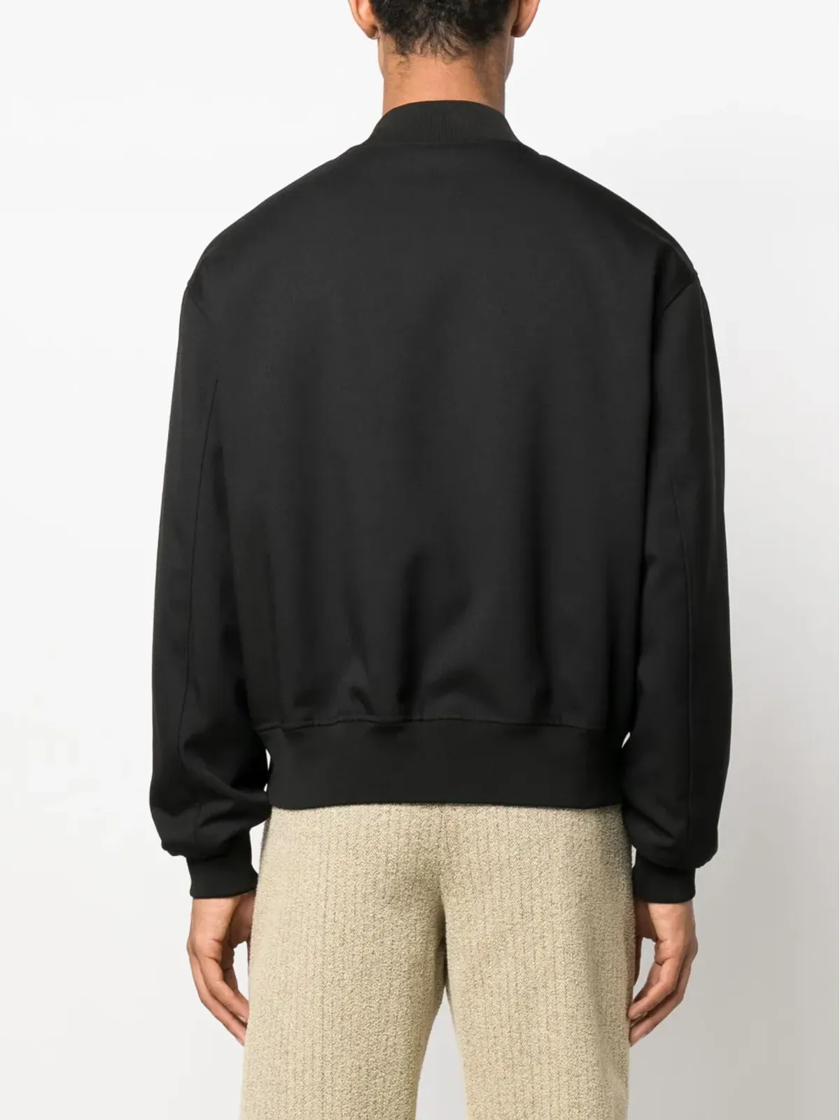 Jil Sander 無地コットンボンバージャケット - 画像4