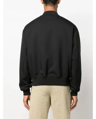 Jil Sander 無地コットンボンバージャケット - サムネイル4