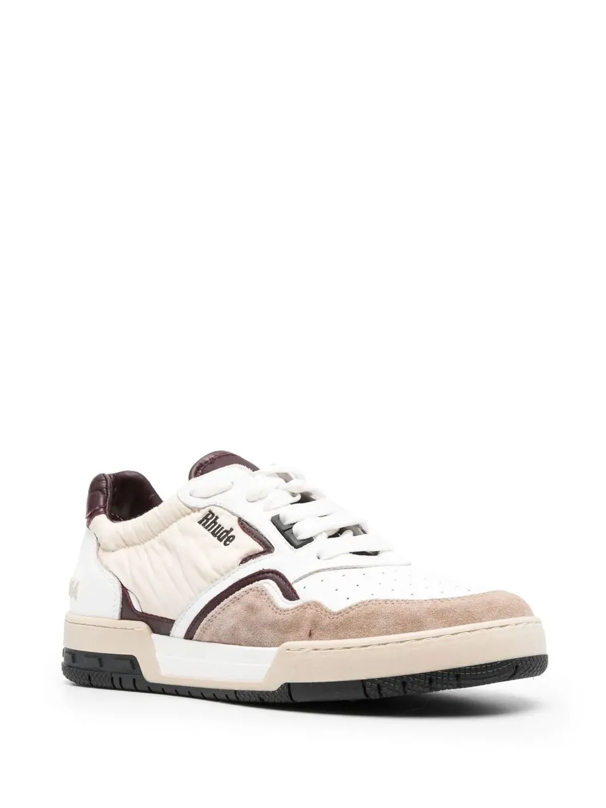 RHUDE レースアップ ロゴパッチ スニーカー - 画像2