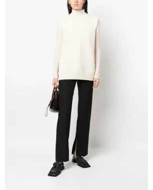 Jil Sander カシミヤ混紡ウールのニットベスト - サムネイル2