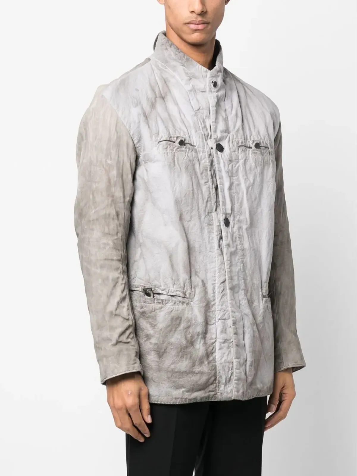Boris Bidjan Saberi ボタンアップジャケット - 画像3