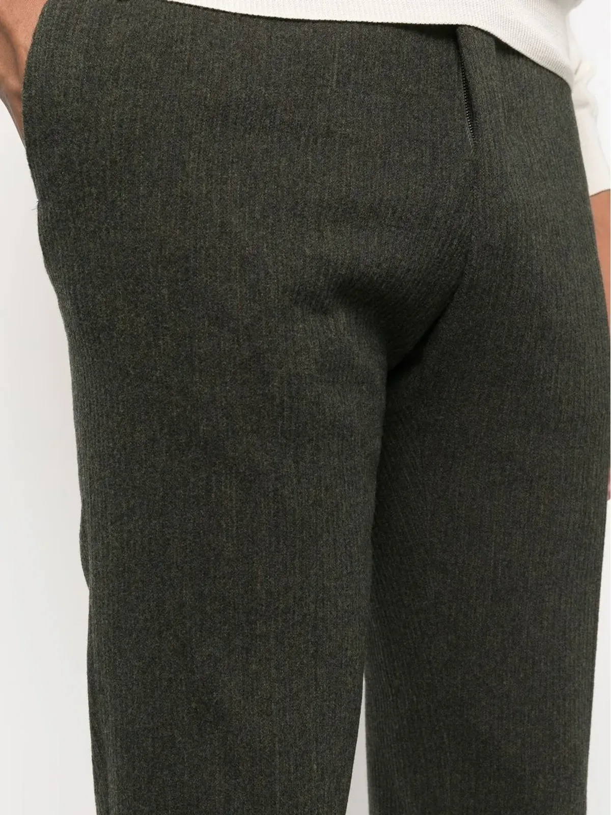 Incotex ピンストライプシェニールパンツ - 画像5