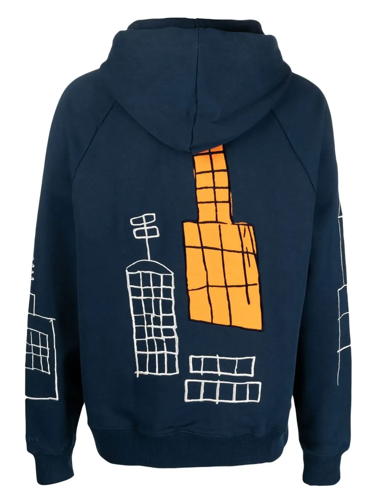 Études Studio Racing Empire Organic Cotton Hoodie - Blue - 画像2