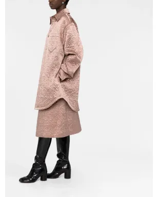 Maison Margiela キルテッドサテンシャツ - サムネイル4