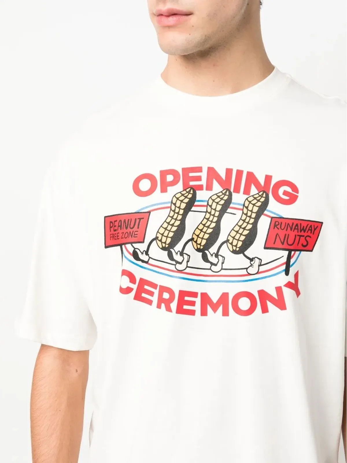 Opening Ceremony ピーナッツプリント Tシャツ - 画像5