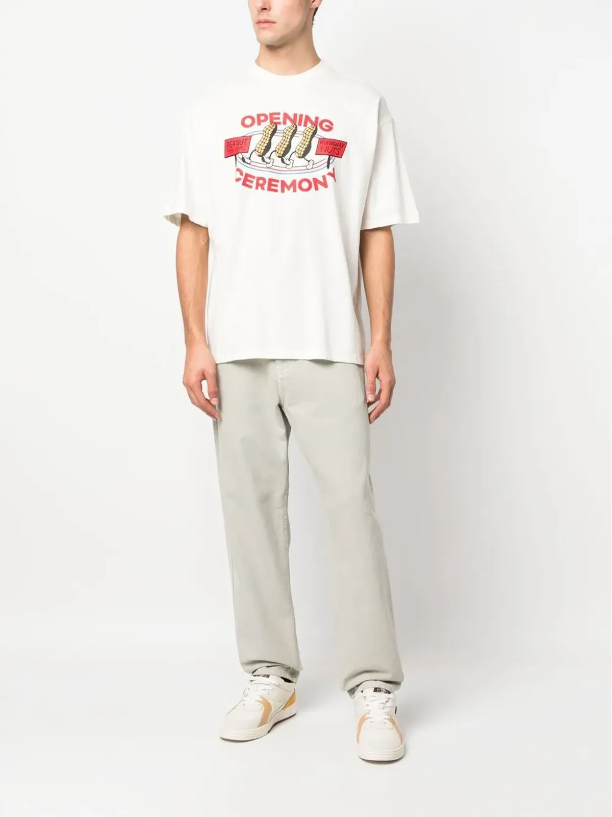 Opening Ceremony ピーナッツプリント Tシャツ - 画像2