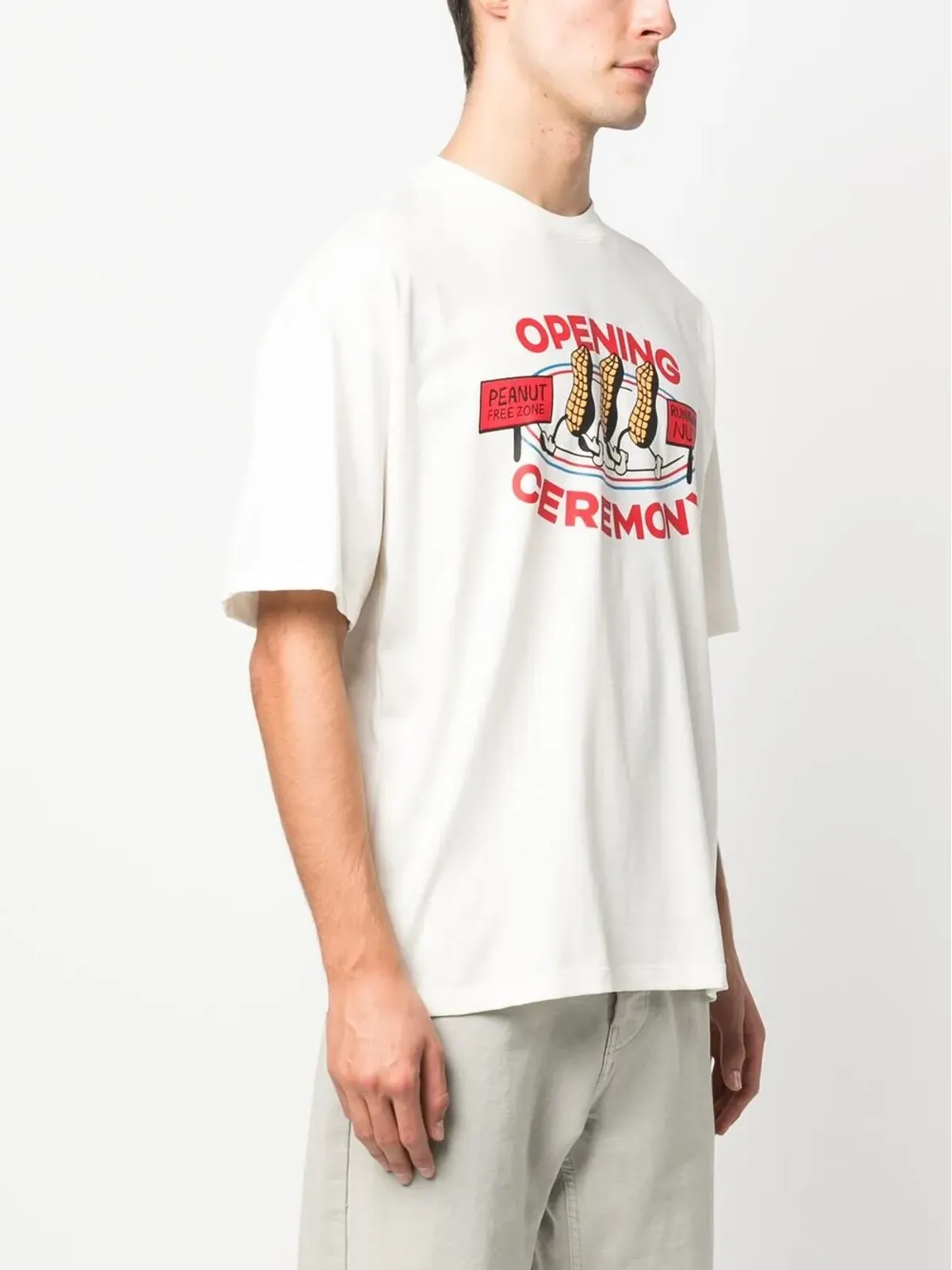 Opening Ceremony ピーナッツプリント Tシャツ - 画像3
