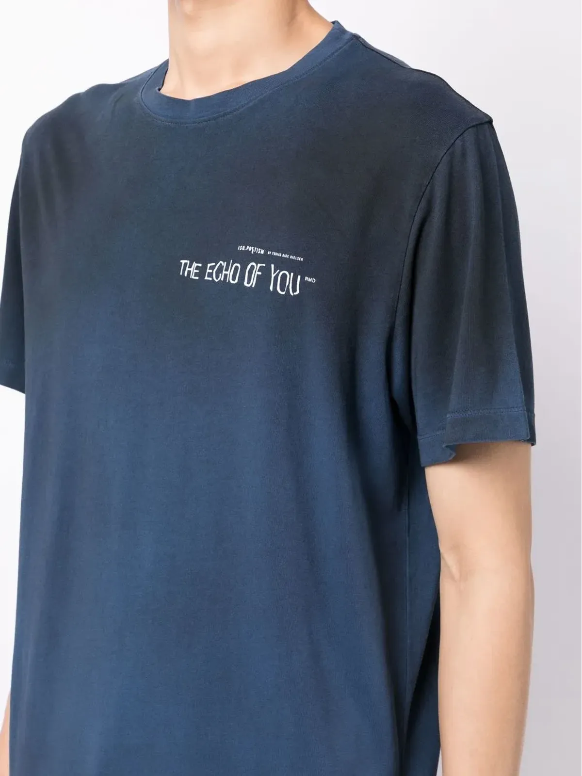 ISO.POETISM グラフィックプリント タイダイ Tシャツ - 画像5
