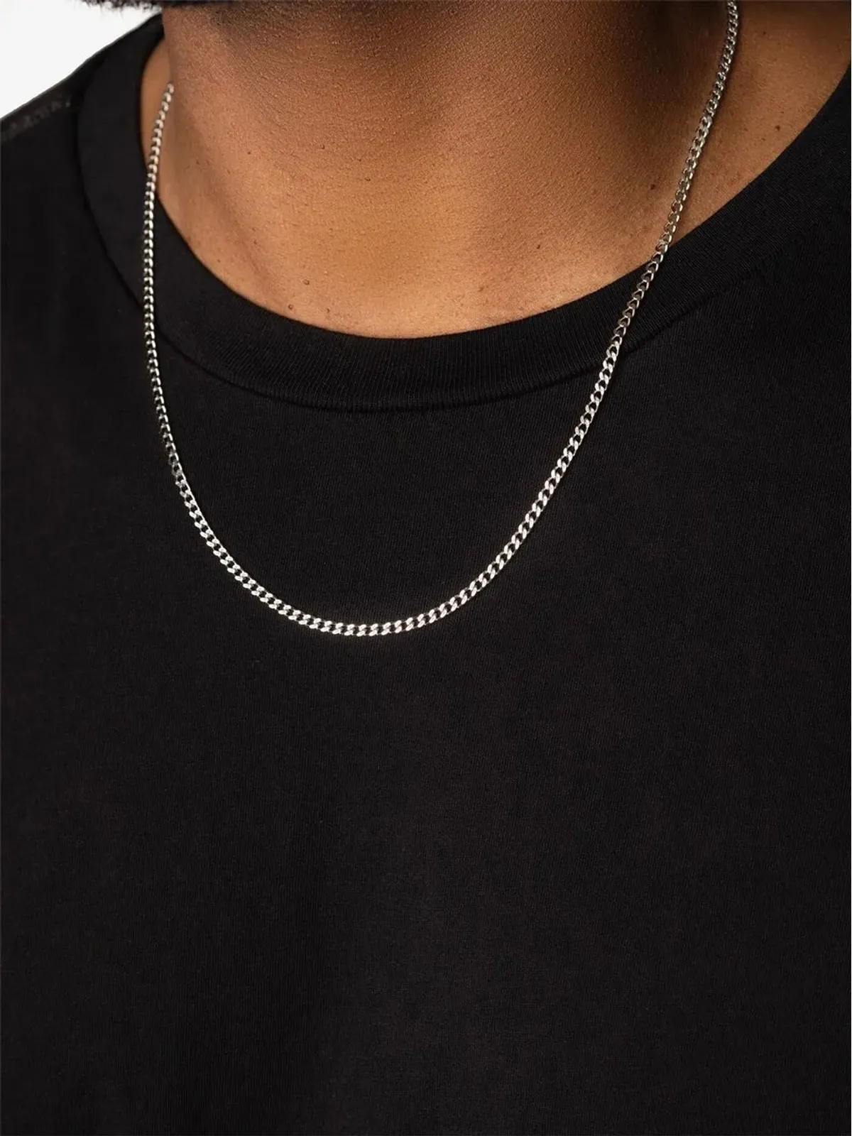 Nialaya Jewelry キューバンリンクチェーンネックレス - 画像2